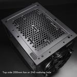 CHIEFTEC M-ATX Cube, 20cm PWM Fan, Black (CI-03B-OP)