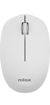 NILOX - OPTICAL WIRELESS MOUSE 1000DPI NILOX - PASTEL LIGHT GREY (NXMOWI4013)