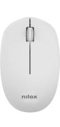 NILOX - OPTICAL WIRELESS MOUSE 1000DPI NILOX - PASTEL LIGHT GREY