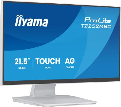 IIYAMA 21,5" PCAP 10P Touch  (T2252MSC-W2AG)