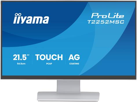 IIYAMA 21,5" PCAP 10P Touch  (T2252MSC-W2AG)
