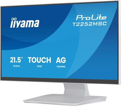IIYAMA 21,5" PCAP 10P Touch  (T2252MSC-W2AG)