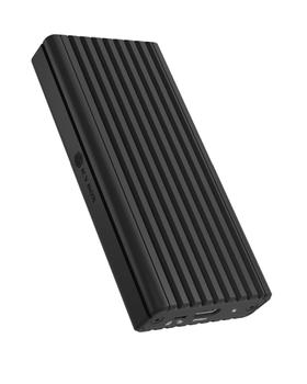 ICY BOX M.2 NVMe SSD Kabinett USB 3.2 Gen2x2 20 Gbit/s for effektiv datahåndtering,  verktøyfri (61163)