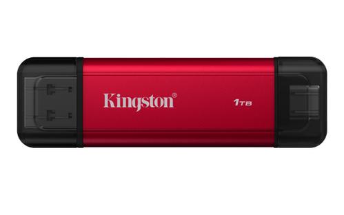 KINGSTON 1TB Dual USB-A/C Portable SSD Up to 1050MB/s USB 3.2 Gen 2 (SPSD/1TB)