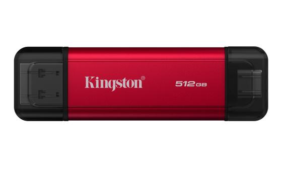 Kingston 512GB Dual USB-A/C Portable SSD Up to 1050MB/s USB 3.2 Gen 2 (SPSD/512GB)