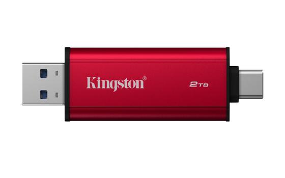 Kingston 2TB Dual USB-A/C Portable SSD Up to 1050MB/s USB 3.2 Gen 2 (SPSD/2TB)
