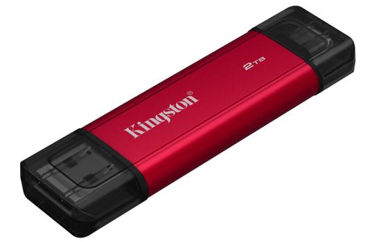 Kingston 2TB Dual USB-A/C Portable SSD Up to 1050MB/s USB 3.2 Gen 2 (SPSD/2TB)