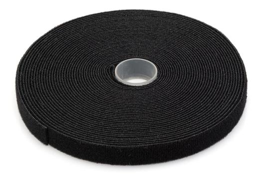 DIGITUS Hook-and-loop Fastener Tape Fabric. 15x2mm. 10m Factory Sealed (AK-770905-100-S)