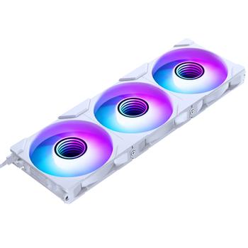 PHANTEKS M25 Gen2 120mm DRGB Reversed Fläkt 3pk (vit) 3 x 120mm, 350-2000 ± 10% RPM, 39.28 dBA (PH-F120M25R_G2_DWT01_3P)