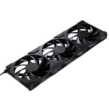 PHANTEKS M25 Gen2 140mm Fläkt 3pk (svart) 3 x 140mm, 350-1800±10% RPM, 36.4 dBA (PH-F140M25_G2_BBK01_3P)
