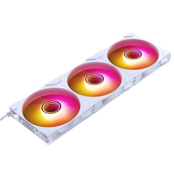 PHANTEKS M25 Gen2 140mm DRGB Fläkt 3pk (vit) 3 x 140mm, 350-1800 ± 10% RPM, 36.4 dBA (PH-F140M25_G2_DWT01_3P)