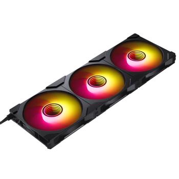 PHANTEKS M25 Gen2 140mm DRGB Fläkt 3pk (svart) 3 x 140mm, 350-1800 ± 10% RPM, 36.4 dBA (PH-F140M25_G2_DBK01_3P)