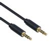 MERCODAN PRO Minijack 0,5m, ULTRA SOFT 3,5mm,, skærmet kabel han:han