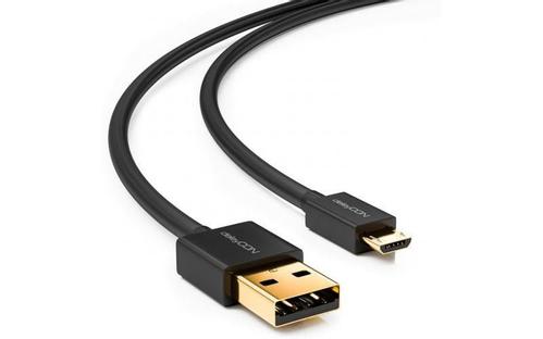 DELEYCON USB 2.0 kabel, 0,15m, USB-A:  (510051338)