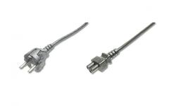 MERCODAN Schuko netkabel 1,8m, sort, 