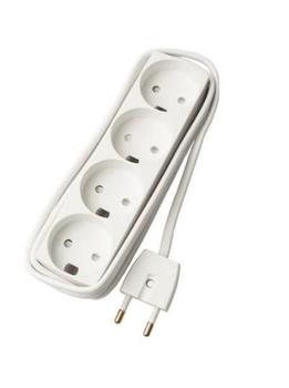 MERCODAN EL-stikdåse med 4 udtag med (509790248)