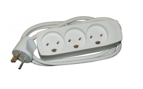 MERCODAN EDB-stikdåse m 3 udtag m/jord  (983102)