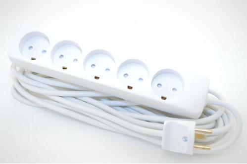 MERCODAN EL-stikdåse med 5 udtag  (982150)