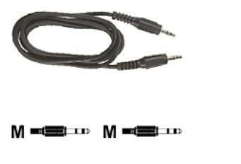 MERCODAN Audio mini jack kabel 20,0m,  (231070)