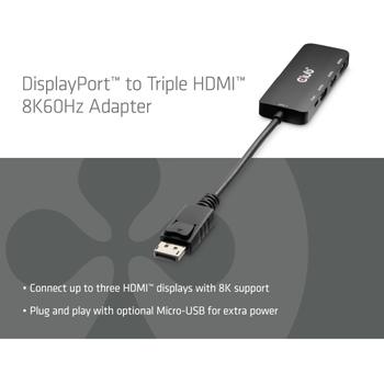 CLUB 3D Interface Hub Displayport (CSV-7330)