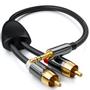 DELEYCON Audio Cable - 3,5mm male to 