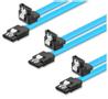 DELEYCON SATA III 6Gb/s Cable-Set - 3x 