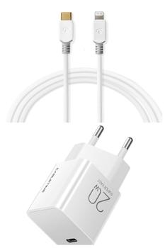 MERCODAN Opladersæt 20W, m. Lightning  (261111063)