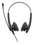 JABRA a BIZ 1100 Duo - Headset - on-ear - wired - 3.5 mm jack - black - academic - Certified for Microsoft Teams, Zoom Certified (1159-0139-EDU)
