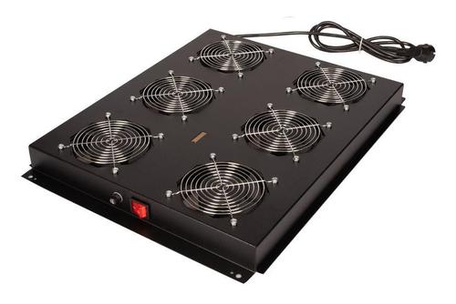 ROLINE 19" Fan Unit with 6 Fans, ON/OFF for Server, Rack Sort (26.21.0310)