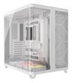 CORSAIR AIR 5400 RS-R ARGB Triple Chamber Mid-Tower PC Case, White