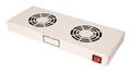ROLINE 19" Fan Unit, with 2 Fans ON/OFF Grå