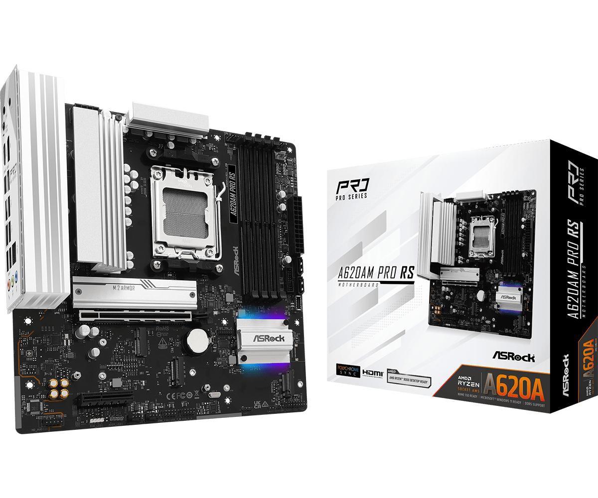 A620AM Pro RS             AM5 mATX HDMI/DP       DDR5