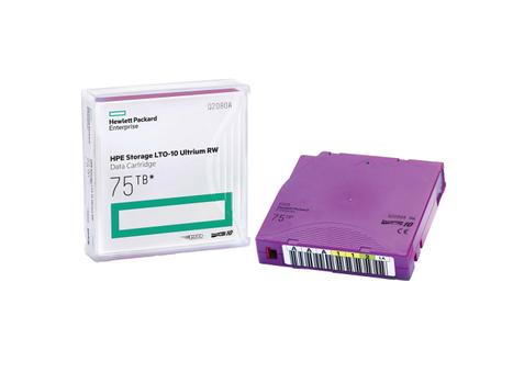 Hewlett Packard Enterprise HPE LTO-10 ULTRIUM 75TB RW CUST 20 DATA CARTRIDGES WITH CASES SUPL (Q2080AL)