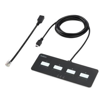 BELKIN Kvm Switch Black (F1DN-MOD-REM4)