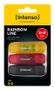 INTENSO Rainbow Line 3 Pack Usb Stick 
