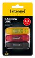INTENSO Rainbow Line 3 Pack Usb Stick 