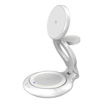 J5 CREATE QI2 3-IN-1 MAGNETIC FOLDABLE WIRELESS CHARGING STATION CHAR (JUPW3415-N)