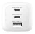BELKIN BOOSTCHARGE 100w 2C1A Wall Charger with interchangable plug tips UK, EU, US
