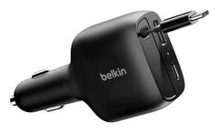 BELKIN Boostcharge Kfz-Ladegerät 75W ausz. USB-C Kabel CCC001hqBK