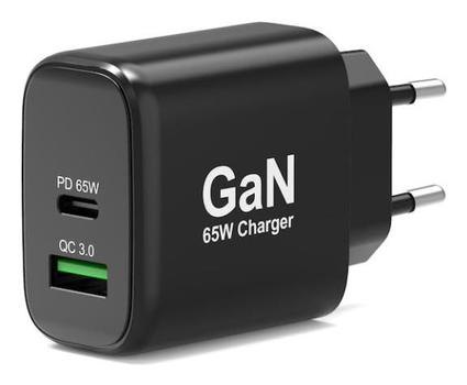 PORT DESIGNS GaN Wall Charger 65W (USB-C & USB-A) (902104EU)