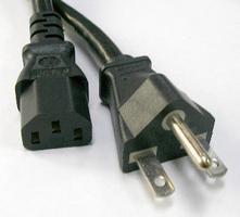 Hewlett Packard Enterprise HPE C13-NEMA 6-15P 10A/250V 3.6m Black Power Cord (A0N33A)