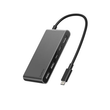 BELKIN Connect 5-in-1 USB-C Hub w Dual USB-C (AVC022HQSGY)