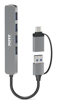 PORT DESIGNS HUB USB 4 PORTS 3.0 SLIM COMBO for BtoC (900161)