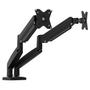 J5 CREATE ERGONOMIC DUAL MONITOR MOUNT DUAL MOUNT ACCS