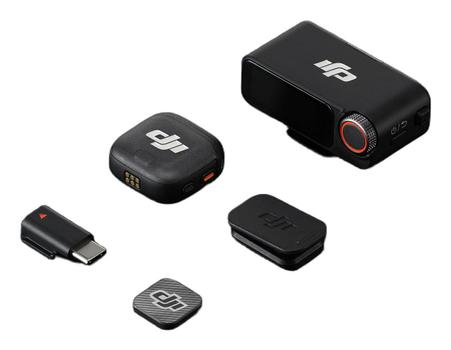DJI Mic 3 (1 TX + 1 RX) Avansert mini trådløs mikrofon, lett og intuitiv (CP.RN.00000479.01)
