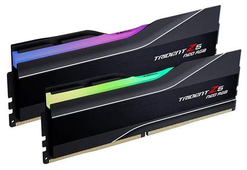 G.SKILL 256GB (4 x 64 GB) DDR5 6000MHz CL36 1.25V Trident Z5 NEO RGB Black (F5-6000J3644D64GX4-TZ5NR)