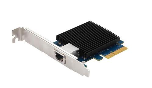 ASUSTOR AS-T10G2 10GBase-T RJ45 PCI-E Network Adapter with 3 metal brackets bracket for AS67 Low Profile and Standard Bracket (AS-T10G2)