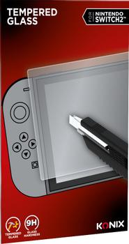 Konix NSW2 Herdet Glass 9H Beskytt Nintendo Switch 2 mot riper og støt (61889000084)