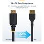 STARTECH 2M PREMIUM HIGH SPEED HDMI WITH ETHERNET - ARAMID FIBER CABL (RHDMM2MP)