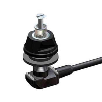 PANORAMA ANTENNAS BASE HOLE MOUNT 5m MOULDED (M8)